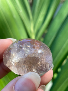 Rutilated Quartz Lens